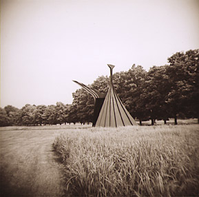 Calder's The Arch at Storm King Art Center